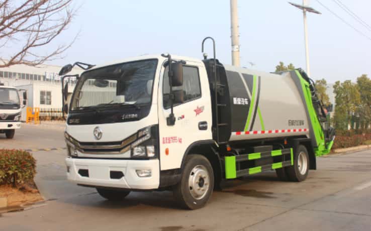 元年牌XSH5120ZYSE型9方D7F7压缩垃圾车