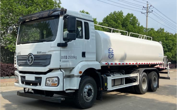 元年牌23方陕汽德龙M3000洒水车