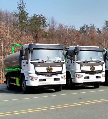 9台吸粪车顺利交付